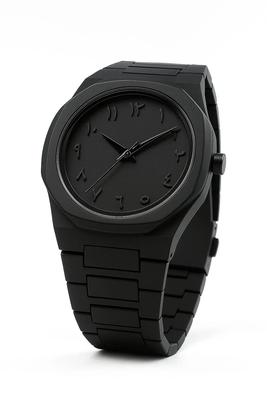 Black Arabic Aura Carbon Fiber Luxury Watch – Timeless Style Meets Precision