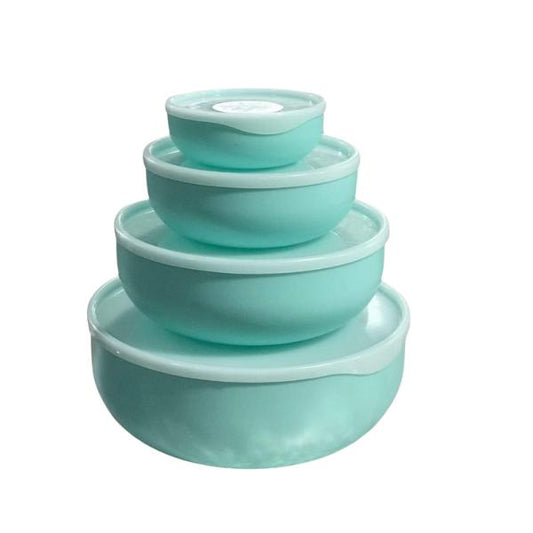 Vibrant 4 Pcs Bowl Set - Blue - Perfect for Every Occasion