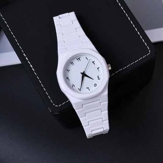 Black Arabic Aura Carbon Fiber Luxury Watch – Timeless Style Meets Precision