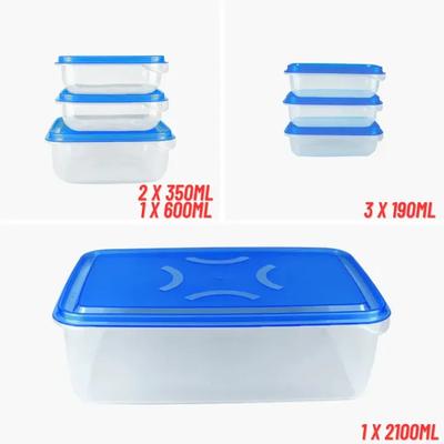 7-Piece Food Storage Box Set – Keep Your Food Fresh & Organized