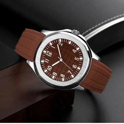 Men’s Nautilus Design Quartz Watch – Stylish, Durable & Water Resistant