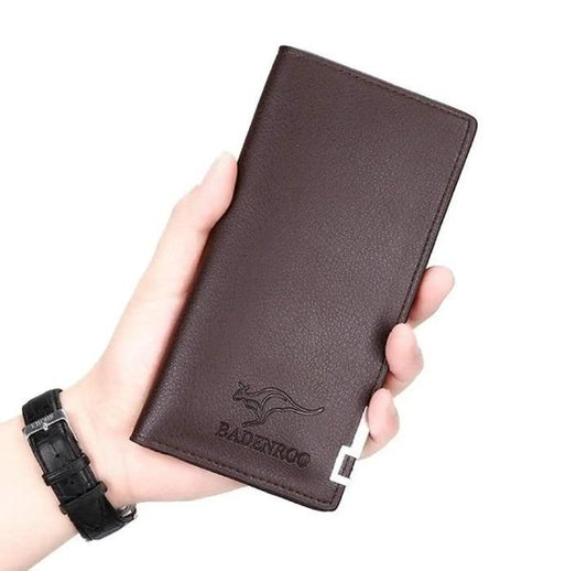 Men's Black Leather Wallet